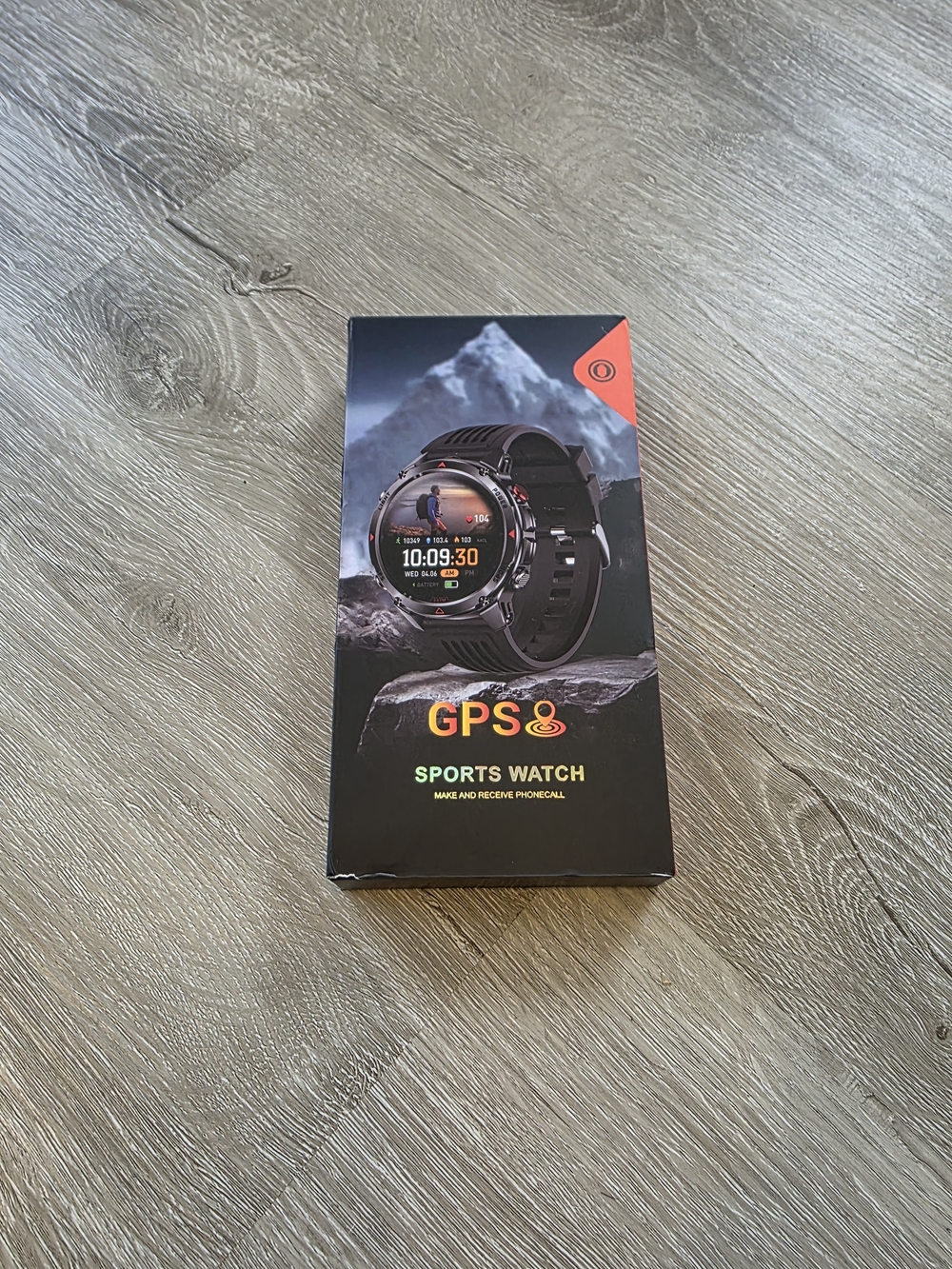 HT37 GPS Smart Sports Watch 1.46 Inch Black